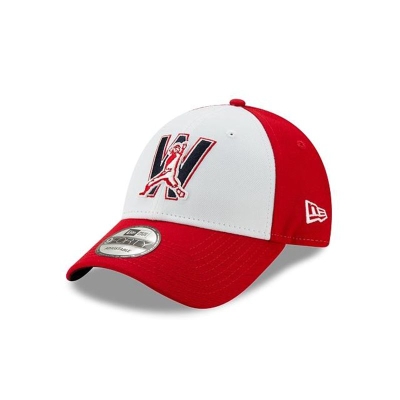 Blue Washington Nationals Hat - New Era MLB The League 9FORTY Adjustable Caps USA0467952